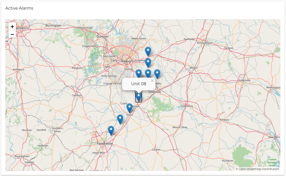 Map component